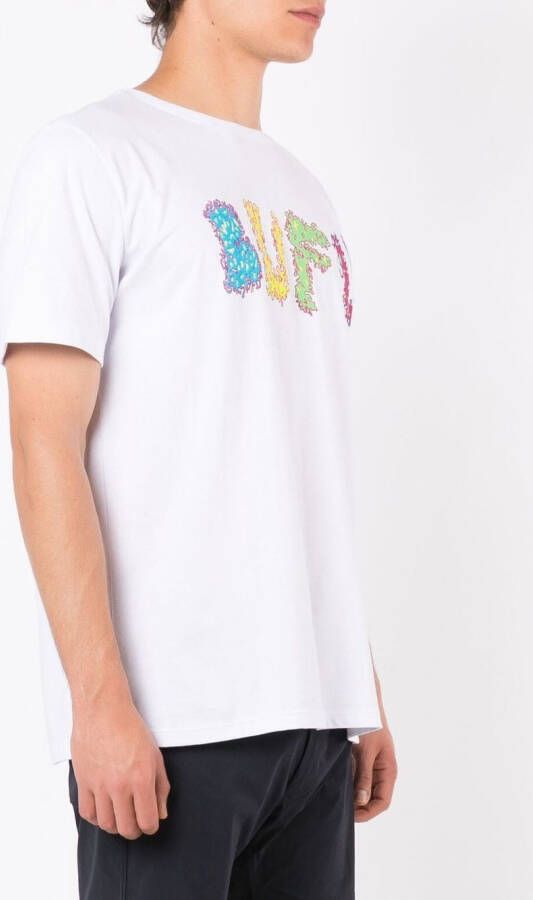 Amir Slama T-shirt met grafische print Wit