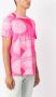Amir Slama T-shirt met patchwork Roze - Thumbnail 4
