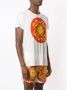 Amir Slama T-shirt met print Wit - Thumbnail 3