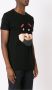 Amir Slama T-shirt met print Zwart - Thumbnail 4