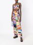 Amir Slama Top met geometrische print Veelkleurig - Thumbnail 2