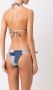 Amir Slama triangel bikini Blauw - Thumbnail 3