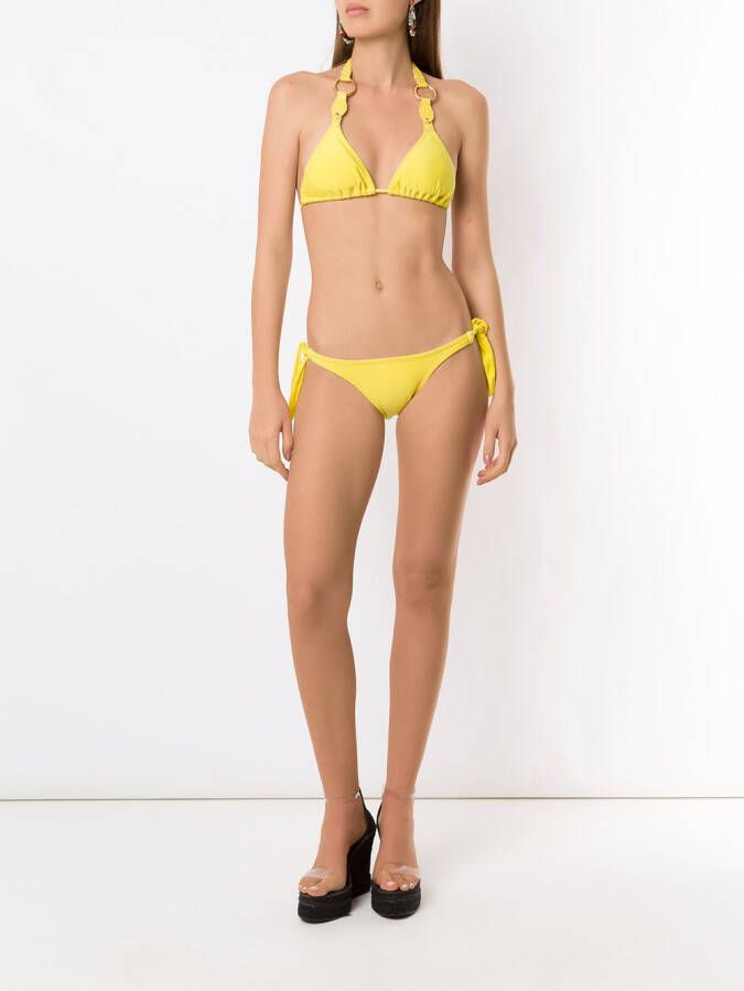 Amir Slama Triangel bikini Geel