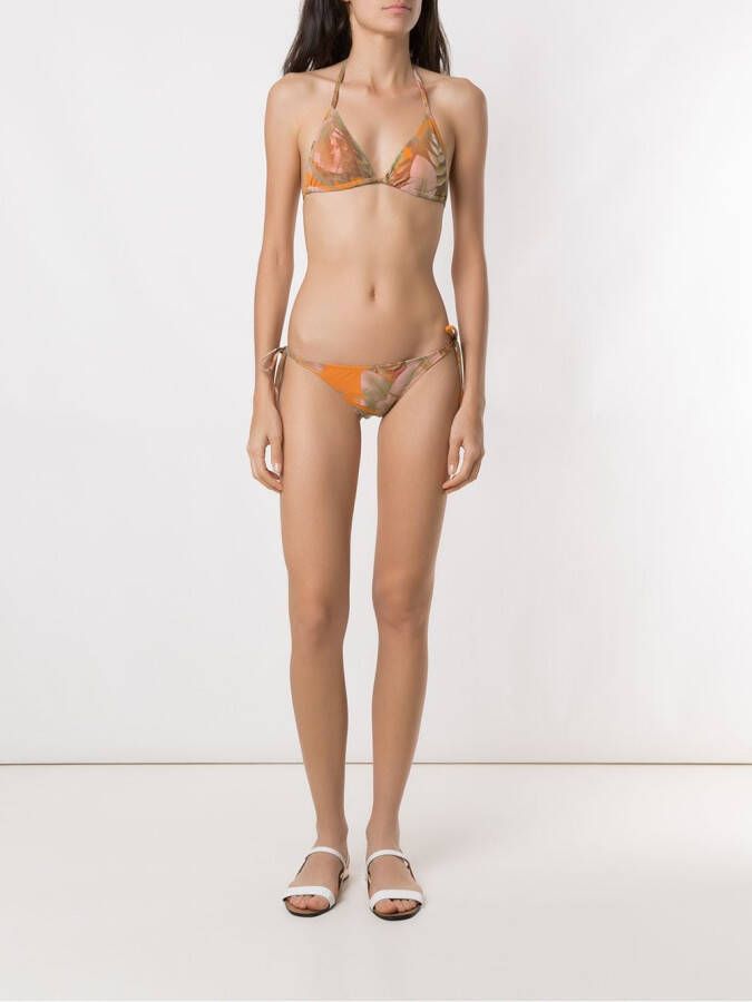 Amir Slama Triangel bikini set Beige