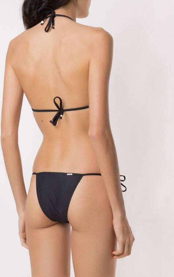 Amir Slama Triangel bikini set Zwart