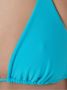 Amir Slama triangelige gebreide bikinitop Blauw - Thumbnail 5