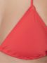 Amir Slama triangelige gebreide bikinitop Rood - Thumbnail 5