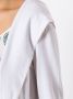 Amir Slama Vest met capuchon Wit - Thumbnail 5