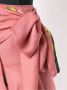 Amir Slama Wikkelrok met palmboomprint Roze - Thumbnail 5