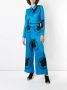 Amir Slama Zijden broek Blauw - Thumbnail 2