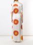 Amir Slama Maxi-blousejurk met print Wit - Thumbnail 4