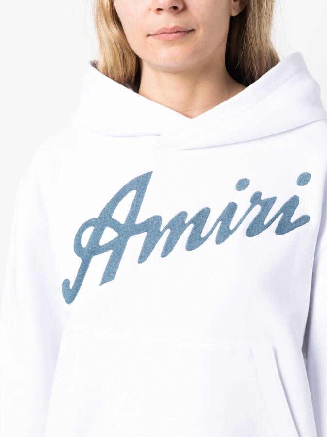 AMIRI Katoenen hoodie Wit