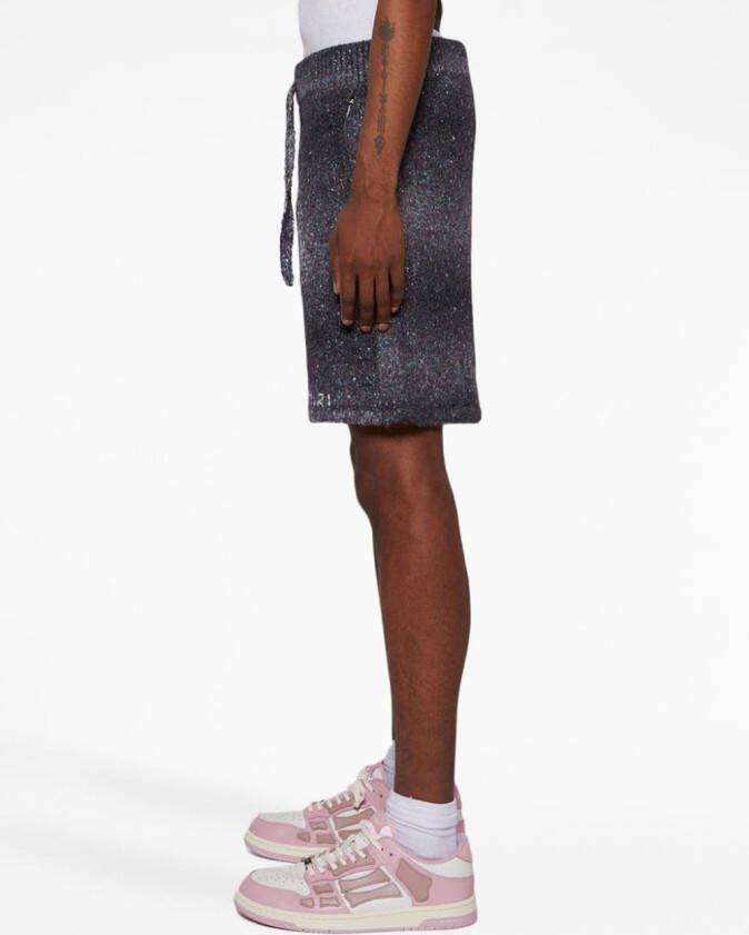 AMIRI Geverfde bermuda shorts Zwart