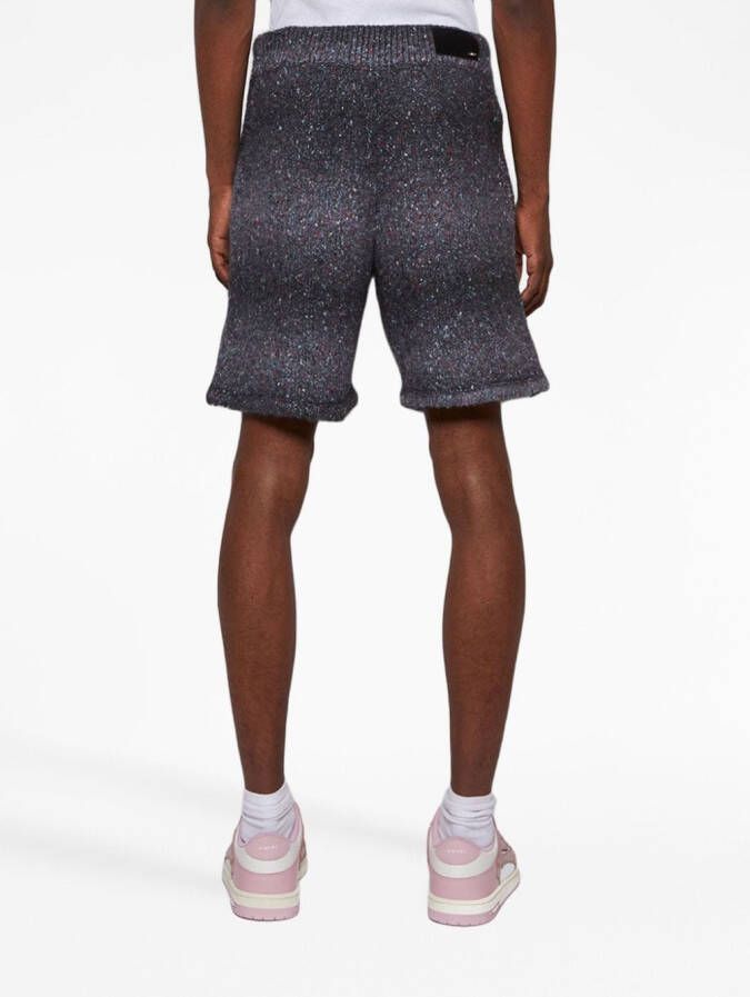 AMIRI Geverfde bermuda shorts Zwart