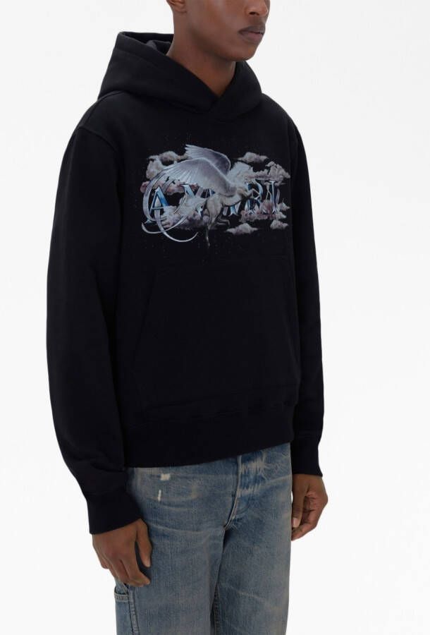 AMIRI Hoodie met grafische print Zwart