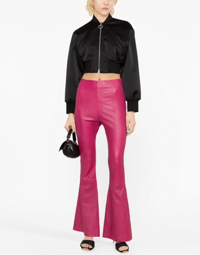 AMIRI High waist broek Roze
