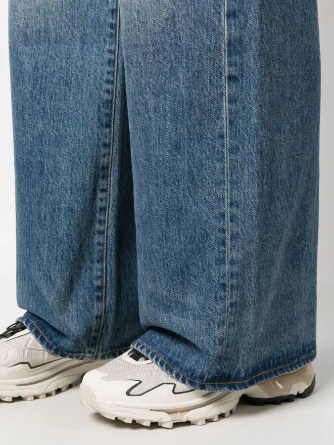 AMIRI High waist jeans Blauw