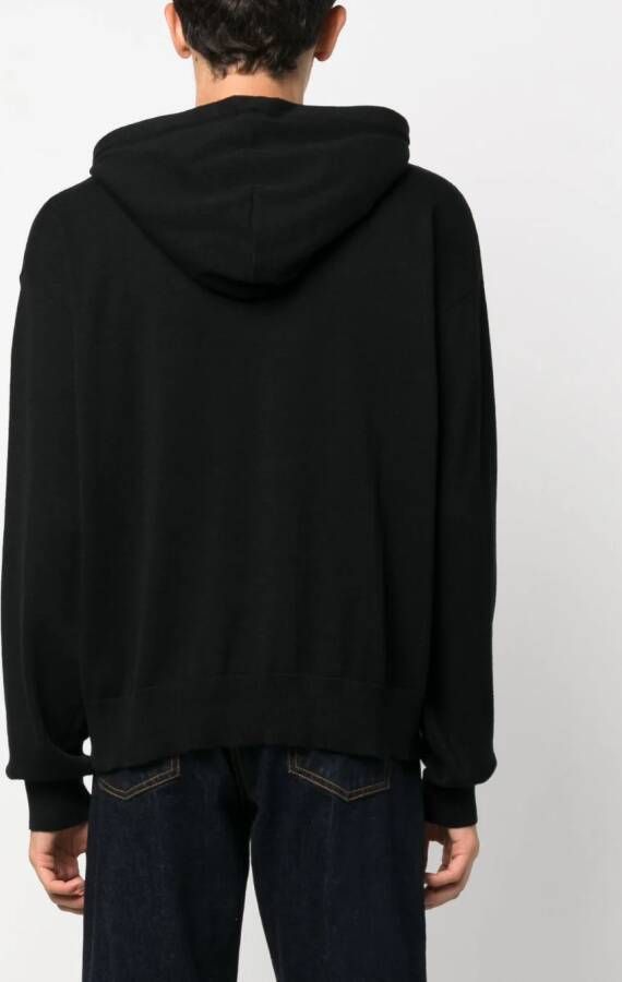 AMIRI Intarsia hoodie Zwart