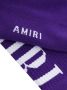 AMIRI intarsia-knit logo socks Paars - Thumbnail 2