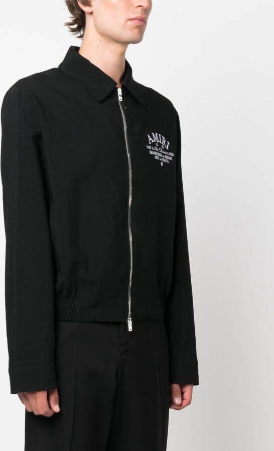 AMIRI Jack met geborduurd logo Zwart