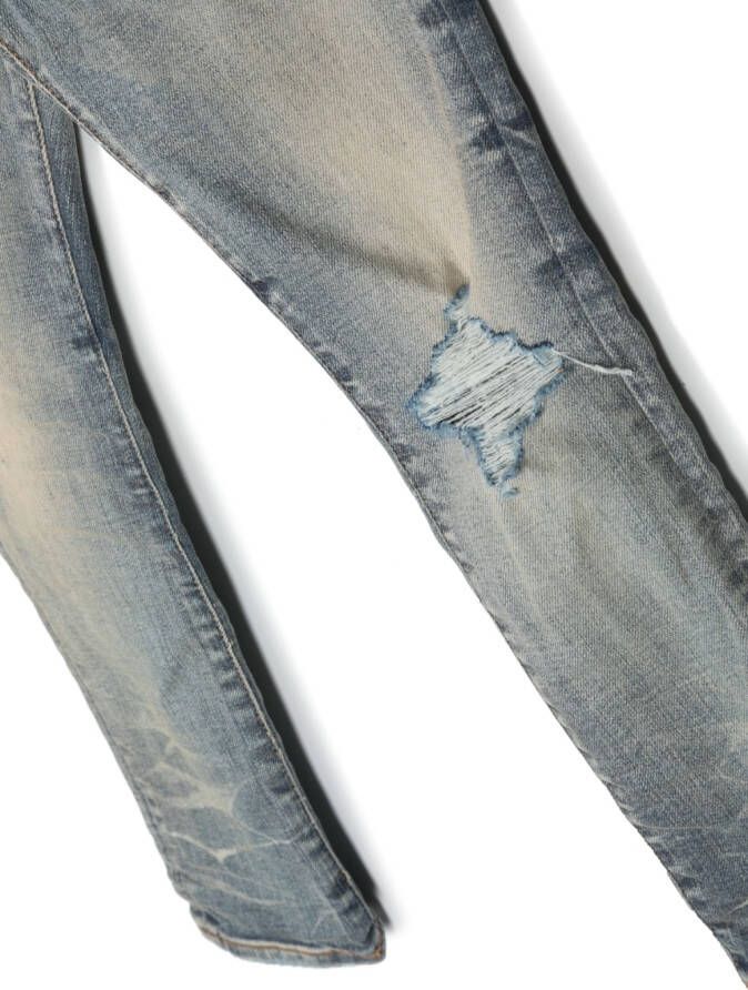AMIRI KIDS Slim-fit jeans Blauw