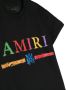 AMIRI KIDS T-shirt met logoprint Zwart - Thumbnail 3