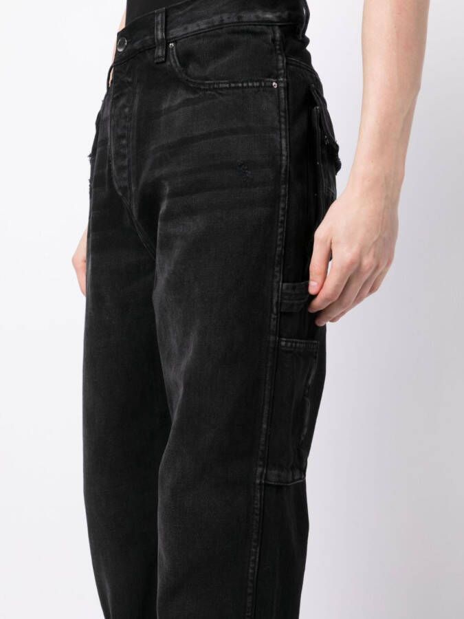 AMIRI Straight jeans Zwart