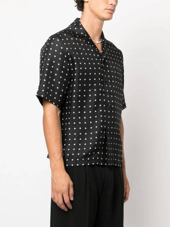 AMIRI Overhemd met print Zwart