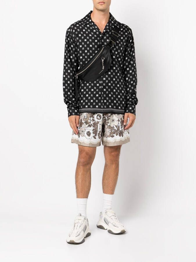 AMIRI Overhemd met paisley-print Zwart