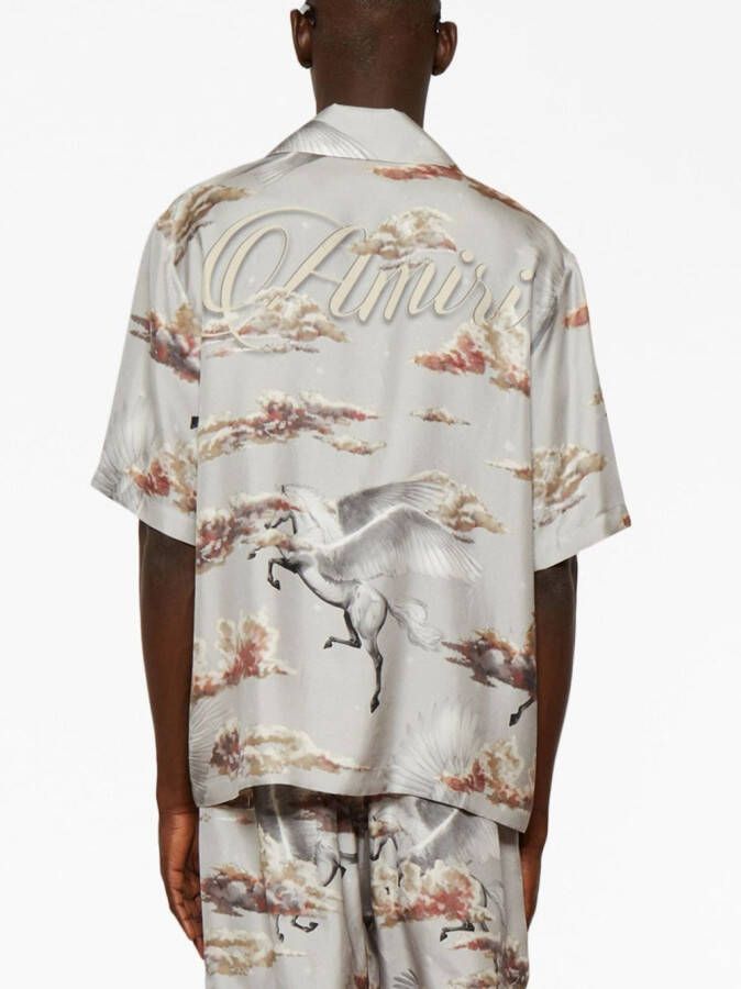 AMIRI Overhemd met print Wit
