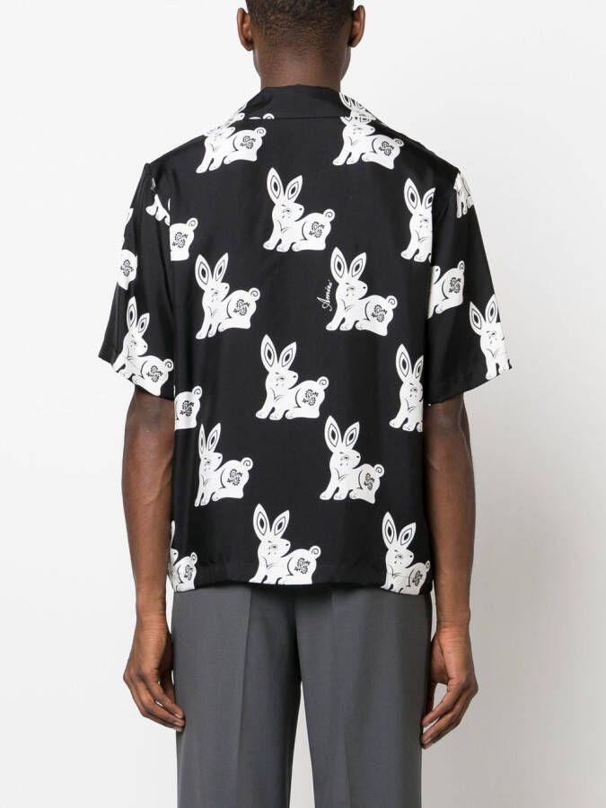 AMIRI Overhemd met print Zwart