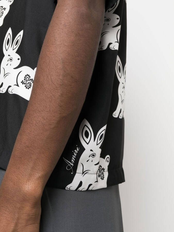 AMIRI Overhemd met print Zwart