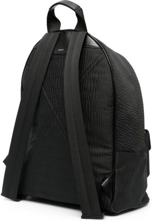 AMIRI Rugzak met monogram jacquard Zwart