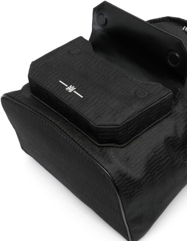 AMIRI Rugzak met monogram jacquard Zwart