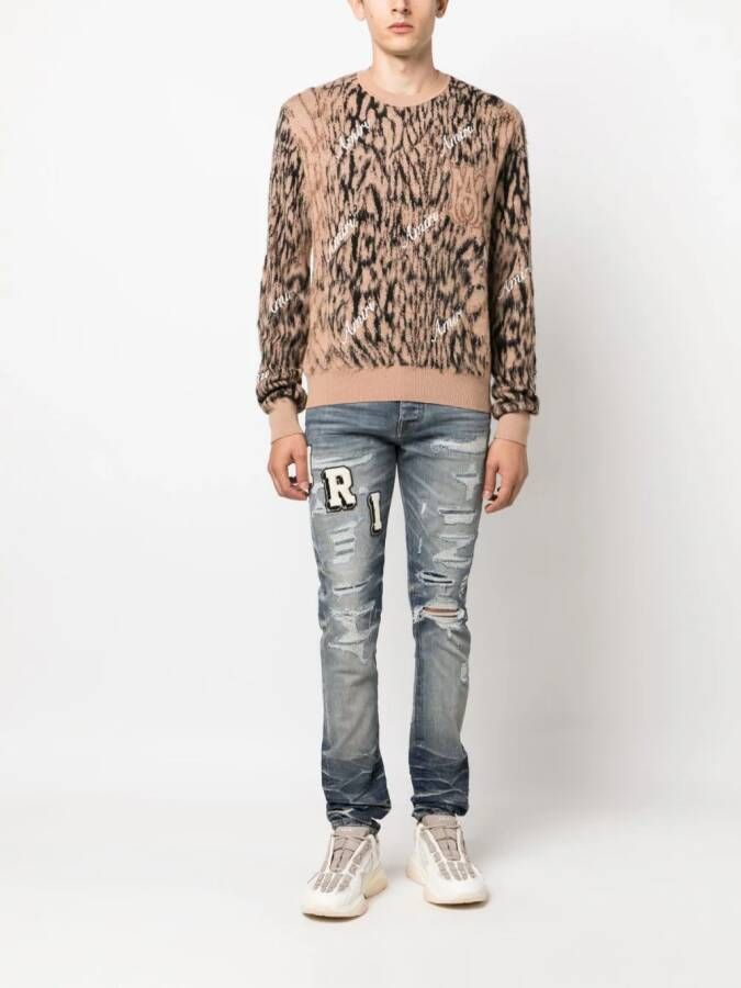 AMIRI Skinny jeans Blauw