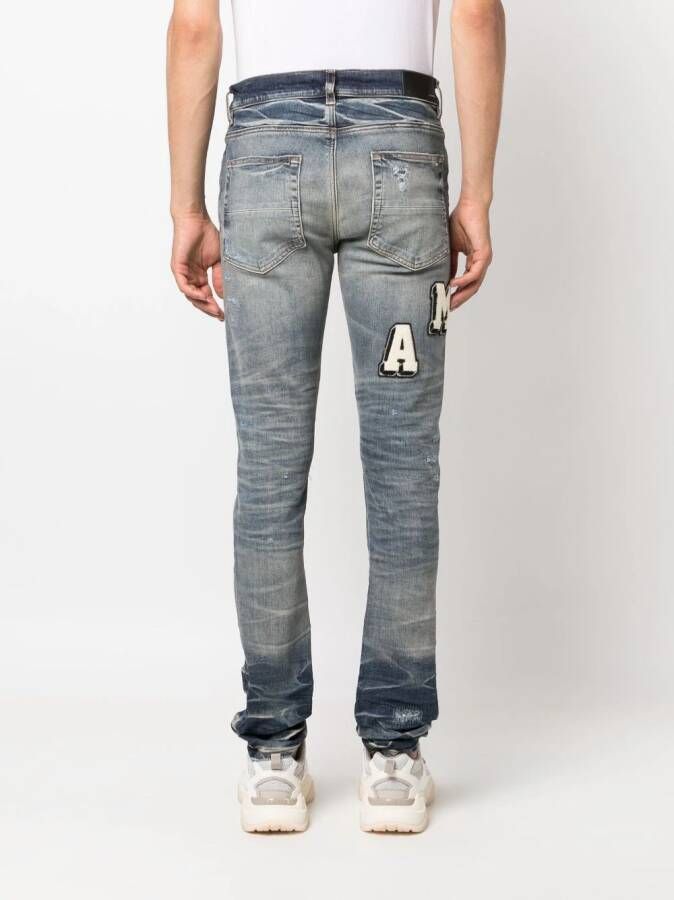 AMIRI Skinny jeans Blauw