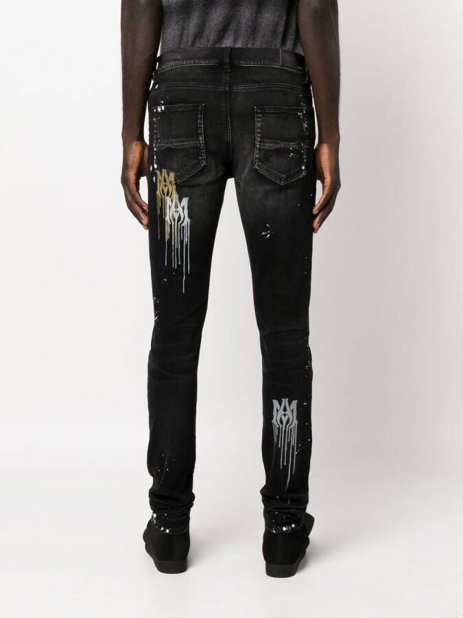 AMIRI Skinny jeans Zwart