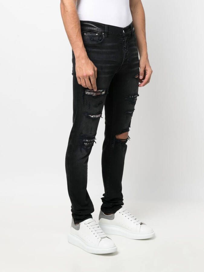 AMIRI Slim-fit jeans Zwart