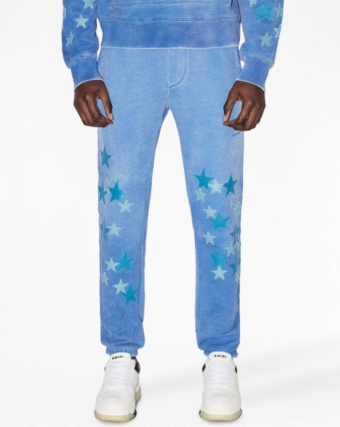 AMIRI Trainingsbroek met sterpatch Blauw