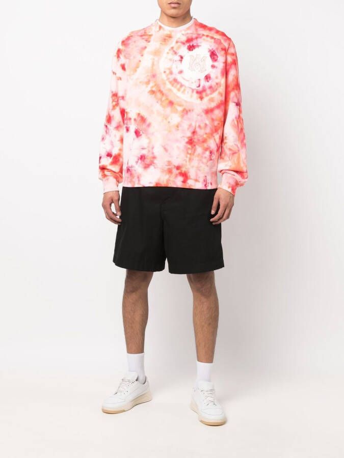 AMIRI Sweater met logopatch Roze