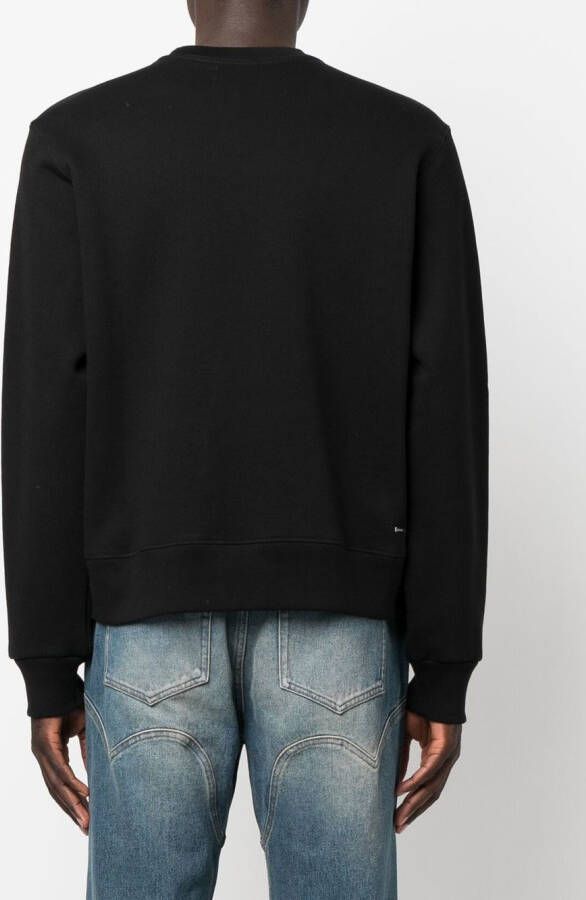 AMIRI Sweater met logoprint Zwart