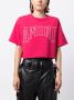 AMIRI T-shirt met logoprint Roze - Thumbnail 3