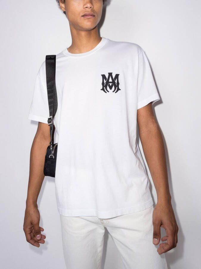 AMIRI T-shirt met logoprint Wit