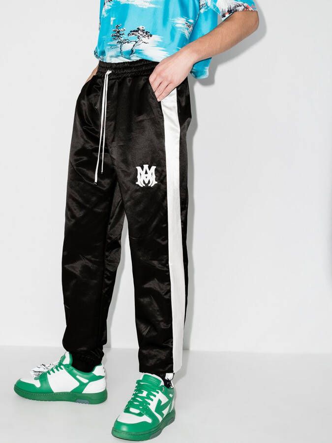AMIRI Trainingsbroek met geborduurd logo Zwart