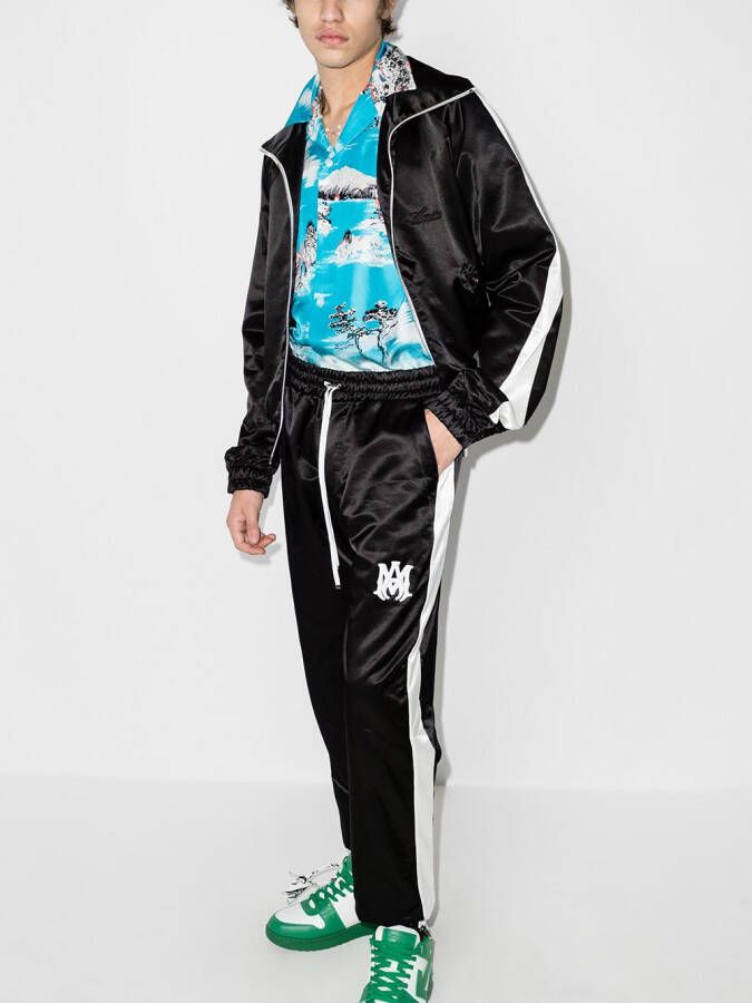AMIRI Trainingsbroek met geborduurd logo Zwart