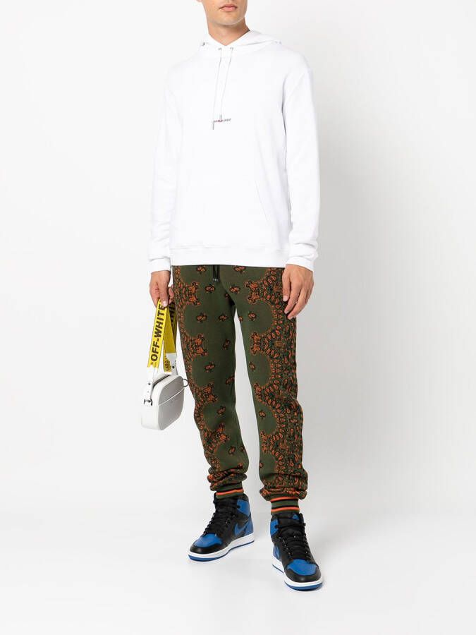AMIRI Trainingsbroek met paisley-print Groen