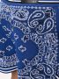 AMIRI Trainingsshorts met bandanaprint Blauw - Thumbnail 5
