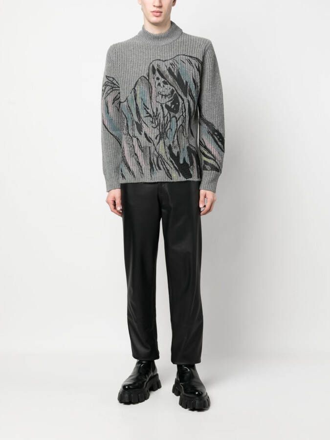 AMIRI Trui met print Grijs