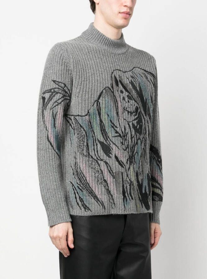 AMIRI Trui met print Grijs