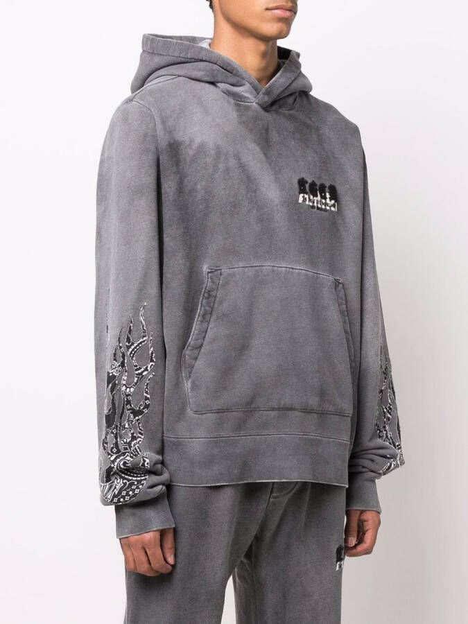 AMIRI x The Great City Workshop hoodie Grijs